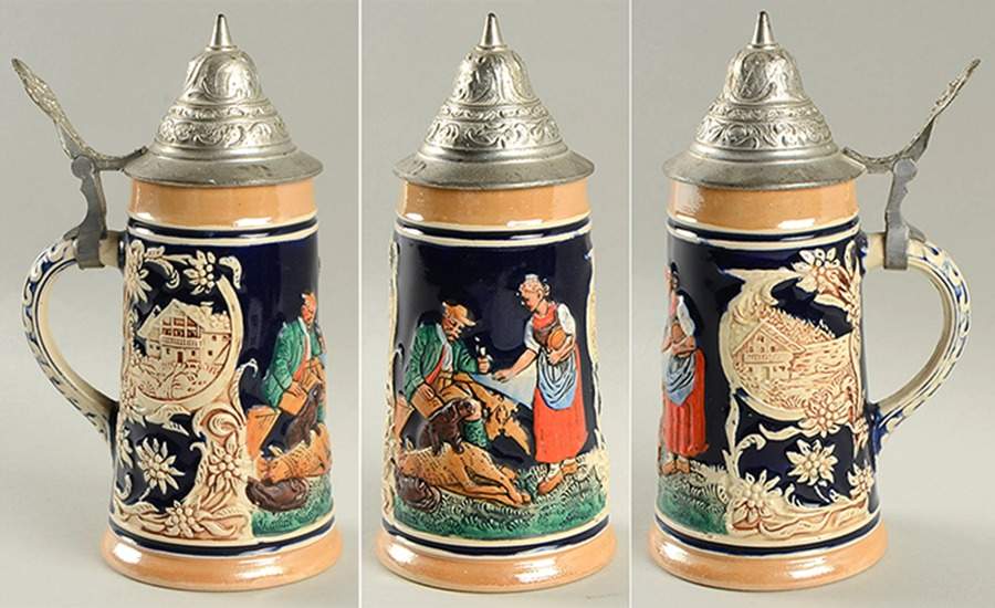 Marzi & Remy Steins Man And Woman With Animals - No Box by Marzi & Remy-1