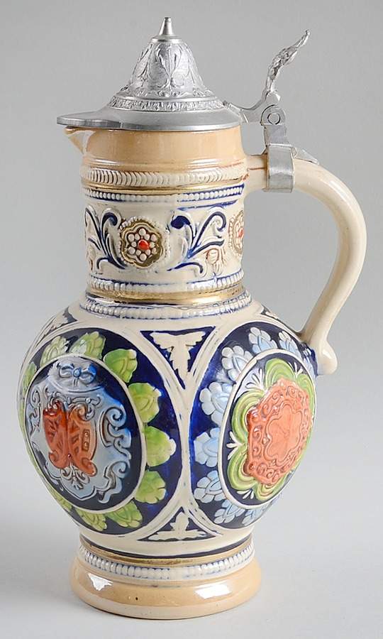 Marzi & Remy Steins Pitcher With Lid-Cream - No Box by Marzi & Remy-1
