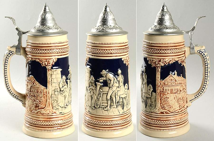 Marzi & Remy Steins Two Men And Woman At Table - No Box by Marzi & Remy-1