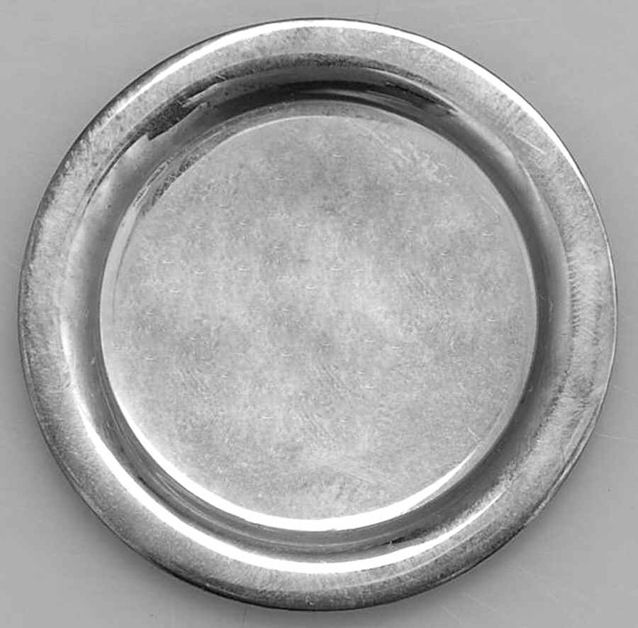 Doll House Miniatures-Sterling Plate - Boxed by Metropolitan Museum-1