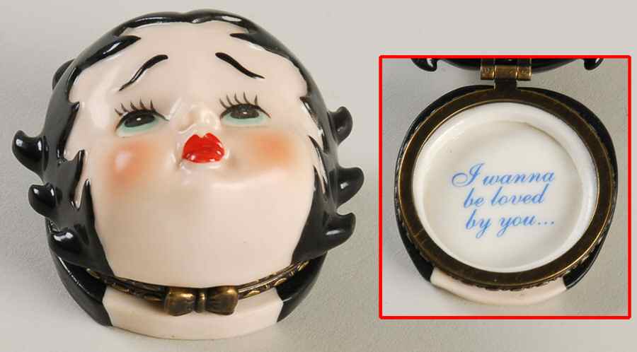 Madame Alexander Limoges Boxes Betty Boop-I Wanna Be Loved By You - Boxed by Madame Alexander-1