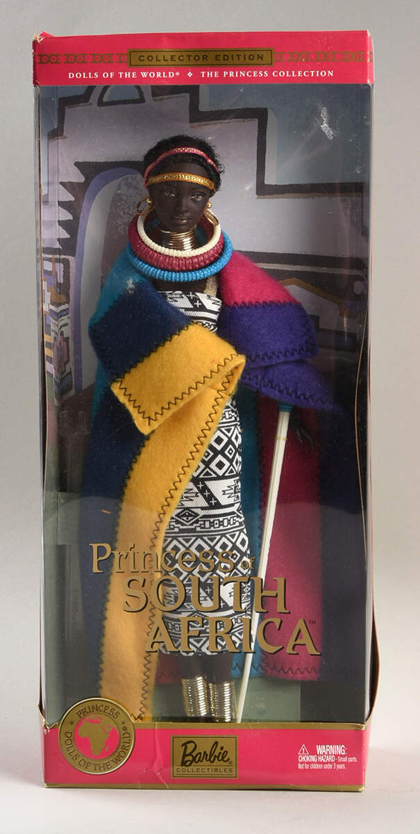 Dolls of the World Princess Collection Princess Of South Africa - Boxed by Mattel-1