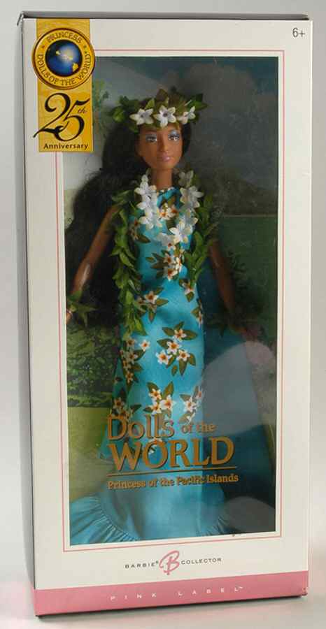 Dolls of the World Princess Collection Princess Of The Pacific Islands - No Box by Mattel-1