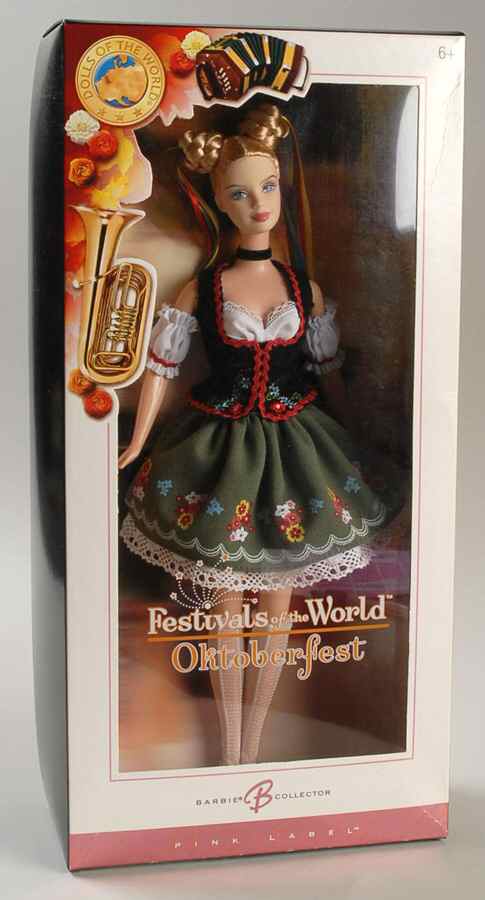 Festivals of the World Oktoberfest Barbie - No Box by Mattel-1