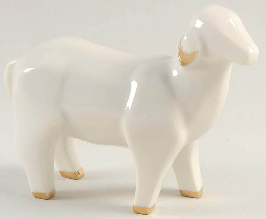 Holy Night Nativity-Small Sheep-Standing - No Box by Mikasa-1