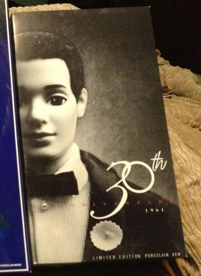 Porcelain Treasures Collection 30th Anniversary Ken - Boxed by Mattel-1