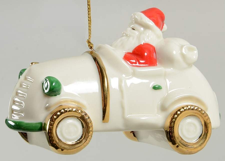 Holiday Magic Santa In Car - Boxed by Mikasa-1