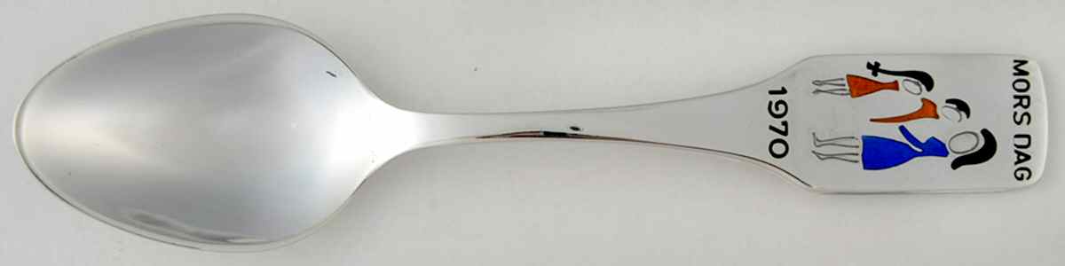 Mother's Day Spoon-Silverplate 1970 - No Box by Meka-1