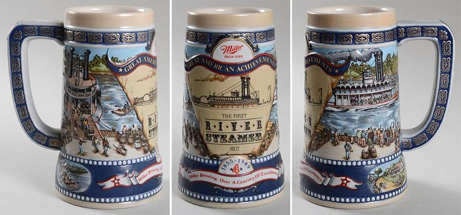 Great American Achievements 1st River Steamer - Boxed by Miller Brewing Co-1