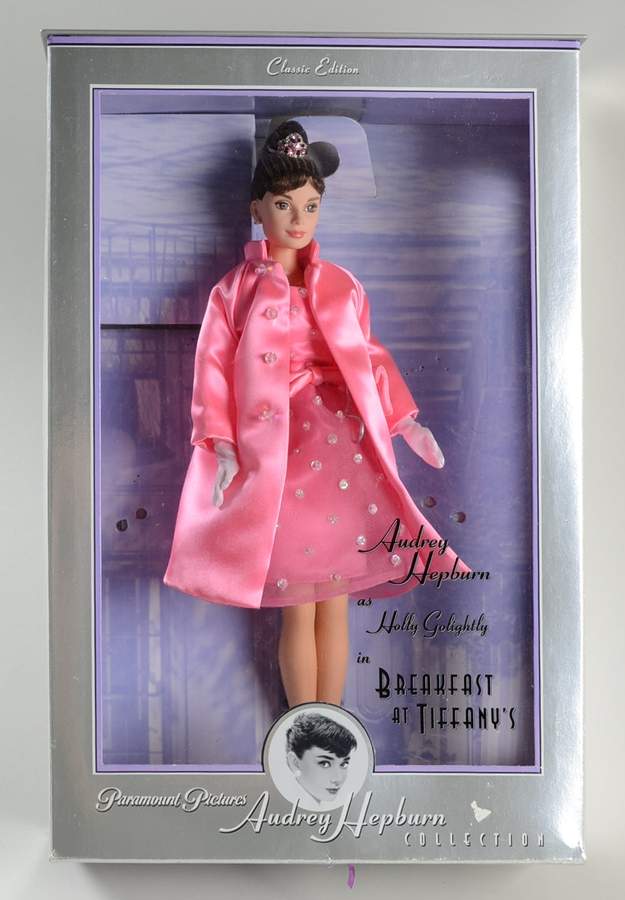 Audrey Hepburn-Breakfast at Tiffany's Breakfast At Tiffany's-Pink Princess - Boxed by Mattel-1