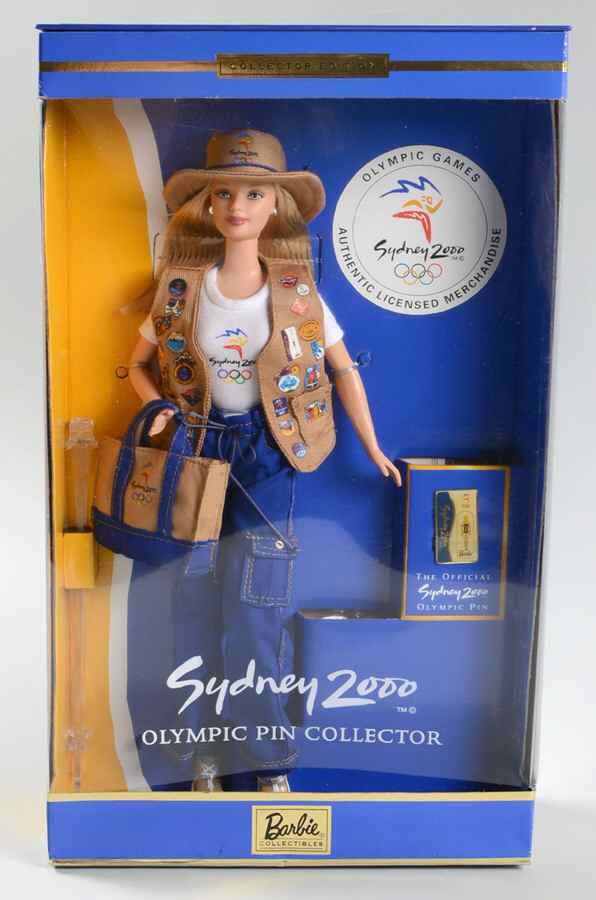 Olympics Commemorative Collection Sydney 2000 Olympic Pin Collector - No Box by Mattel-1
