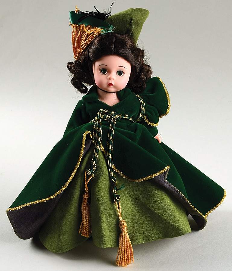 Scarlett Series Scarlett - Green Velvet - No Box by Madame Alexander-1