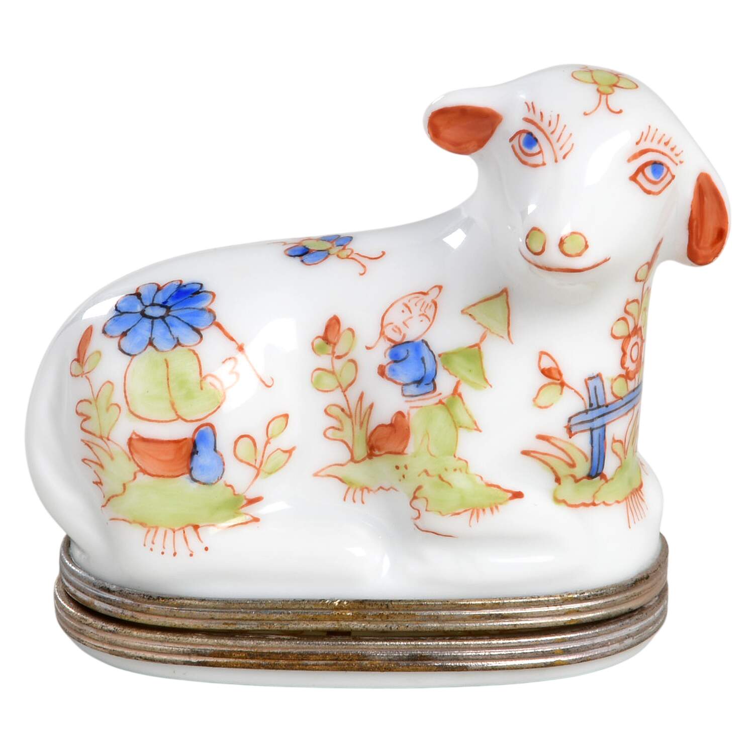 Royale de Limoges Boxes Cow - No Box by Manufacture Royale de Limoges-1