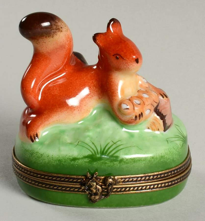 Royale de Limoges Boxes Squirrel - No Box by Manufacture Royale de Limoges-1