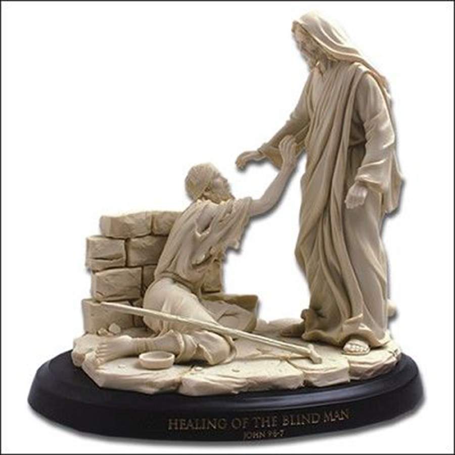 Life of Christ Healing Of The Blind Man - No Box by Masterpiece Collections-1