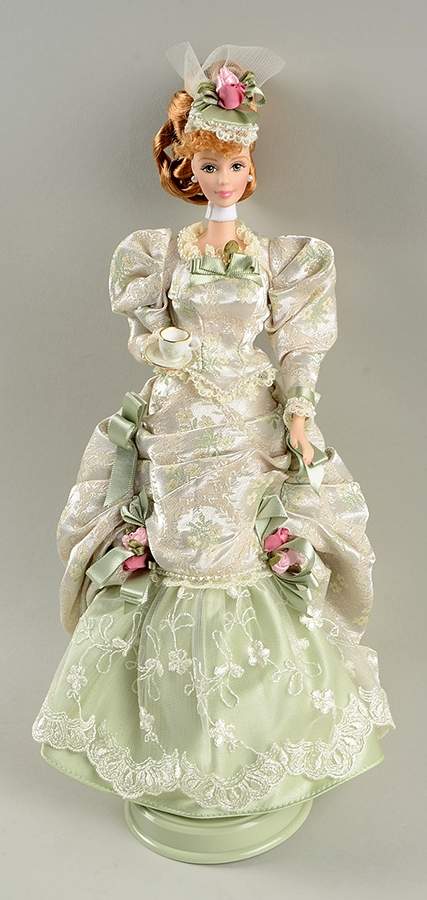 Victorian Tea Porcelain Collection Mint Memories - No Box by Mattel-1