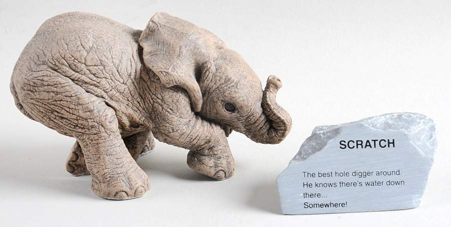 Herd, The Scratch - Boxed by Marty Sculpture Inc-1