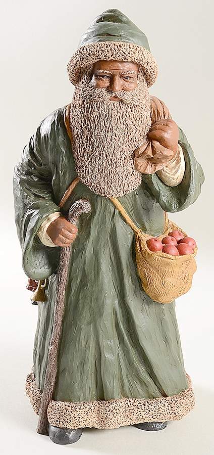 All God's Children Santas Father Christmas-Black - Boxed by Miss Martha Originals-1