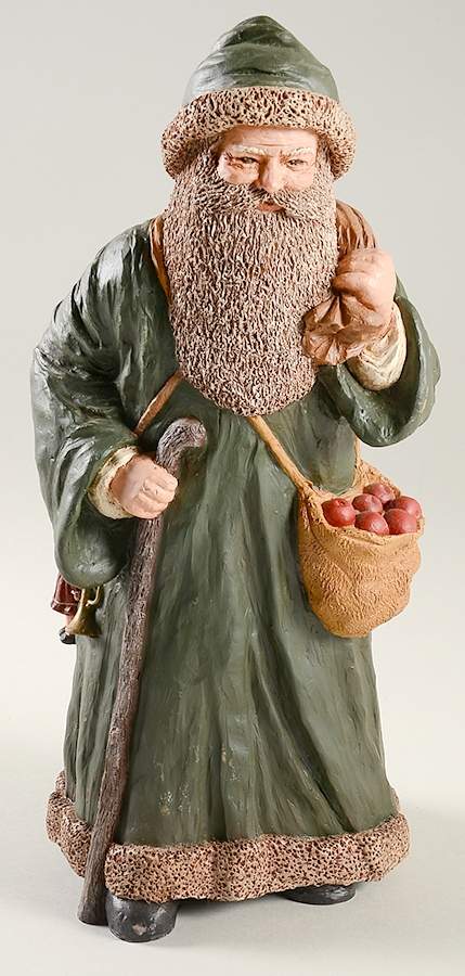 All God's Children Santas Father Christmas-White - With Box by Miss Martha Originals-1
