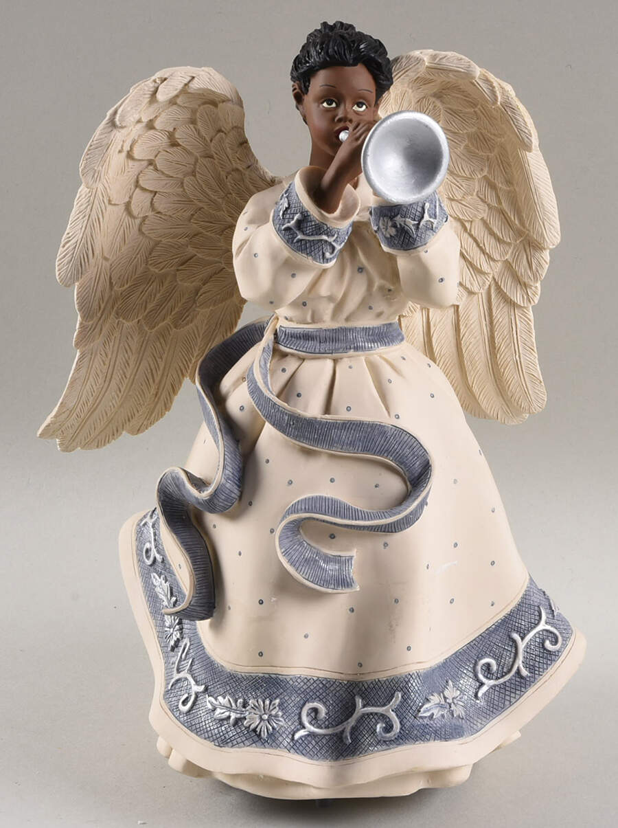 Sarah's Angels Felicia Music Box-What A Friend - Boxed by Mind Spring-1