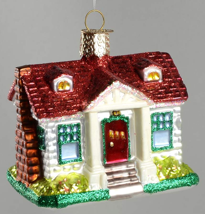 Bride's Tree Collection House-Shelter & Protection - No Box by Old World Christmas (Newer)-1