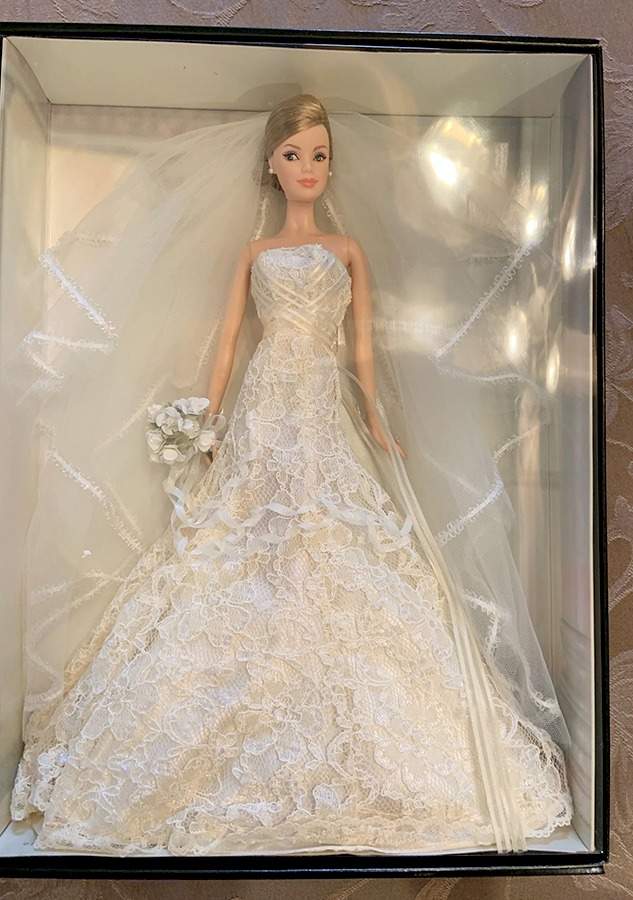 Caroline Herrera Bride-Blond - Boxed by Mattel-1