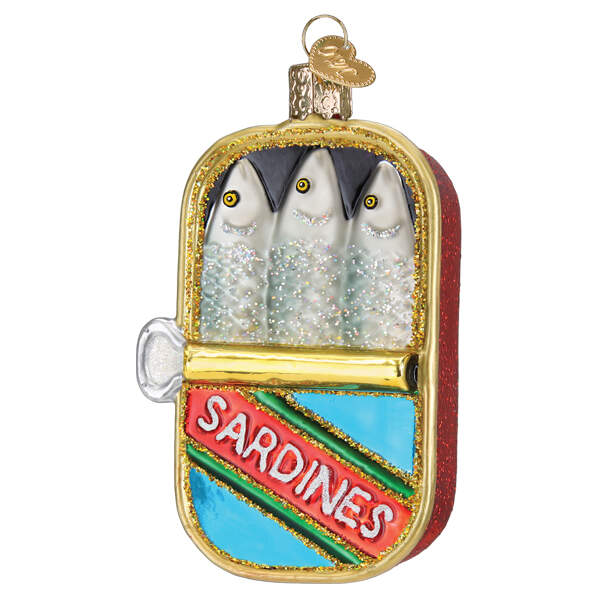 Food and Drink Sardines  - No Box 630 by Old World Christmas (Newer)-1