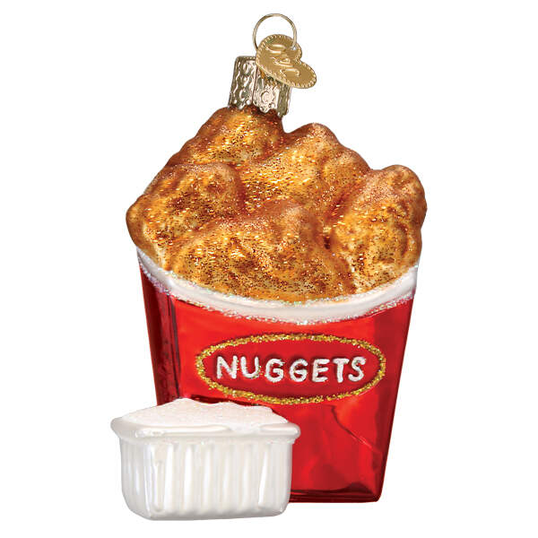 Food and Drink Chicken Nuggets - No Box Nb626 by Old World Christmas (Newer)-1