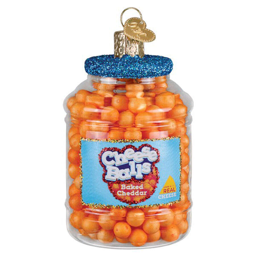 Food and Drink Cheese Balls - Nb716, No Box by Old World Christmas (Newer)-1