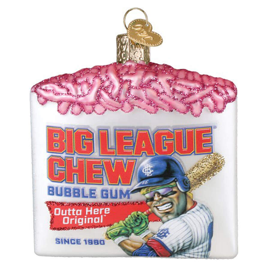 Food and Drink Big League Chew - Nb725, No Box by Old World Christmas (Newer)-1