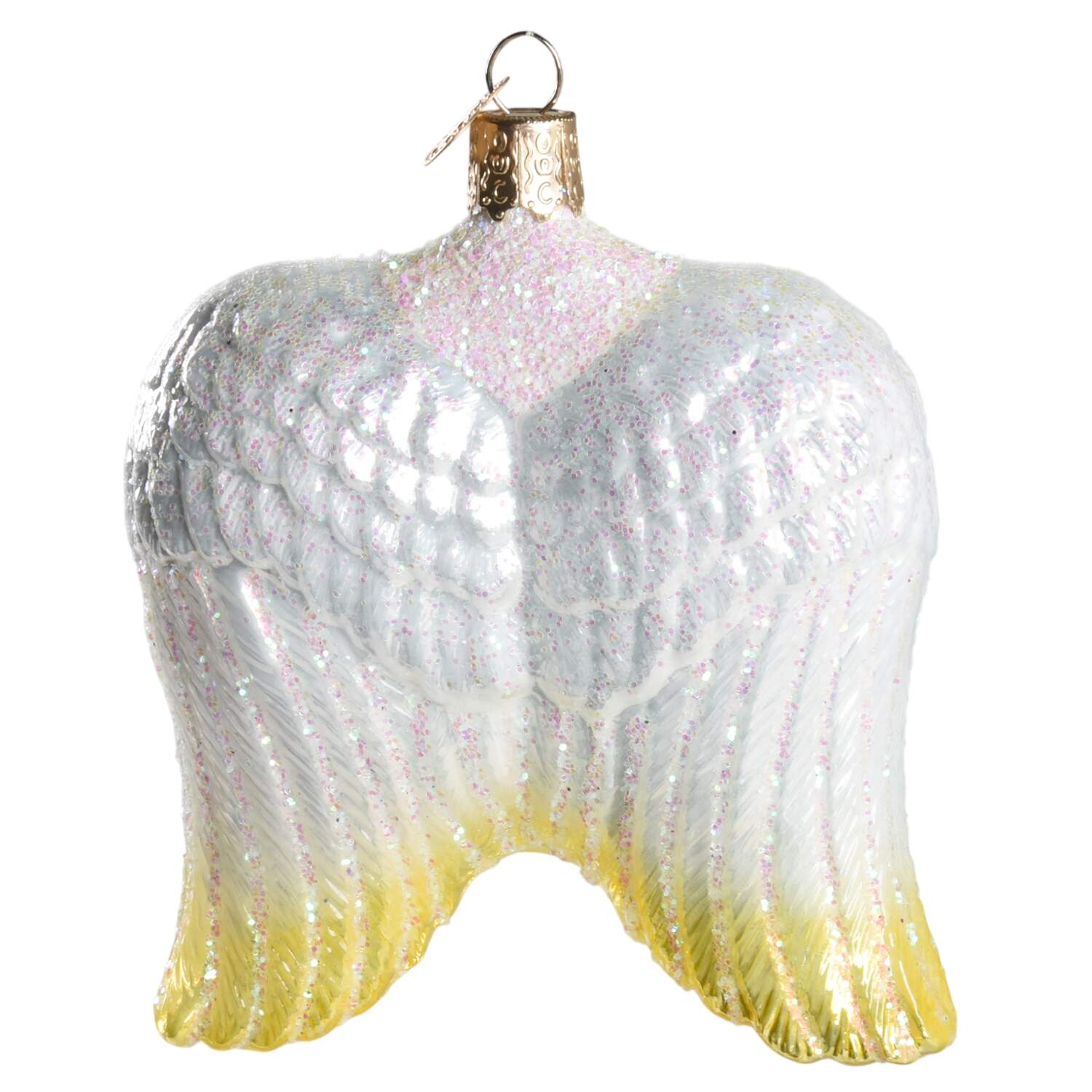 Angels Sterling Angel Wings - No Box by Old World Christmas (Newer)-1