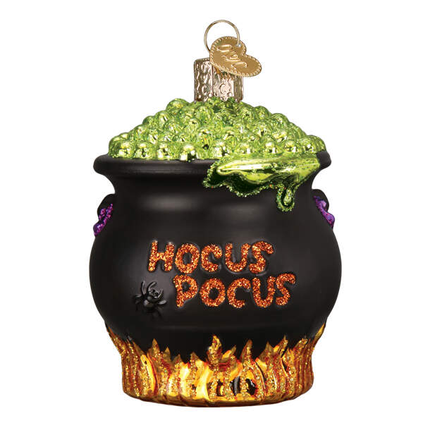 Halloween Halloween Cauldron - No Box by Old World Christmas (Newer)-1