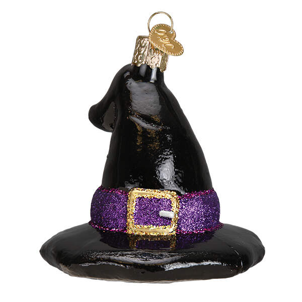 Halloween Witch's Hat - No Box by Old World Christmas (Newer)-1
