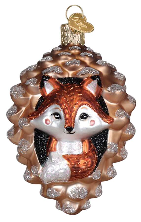 Animals Piney Fox - Nb734, No Box by Old World Christmas (Newer)-1