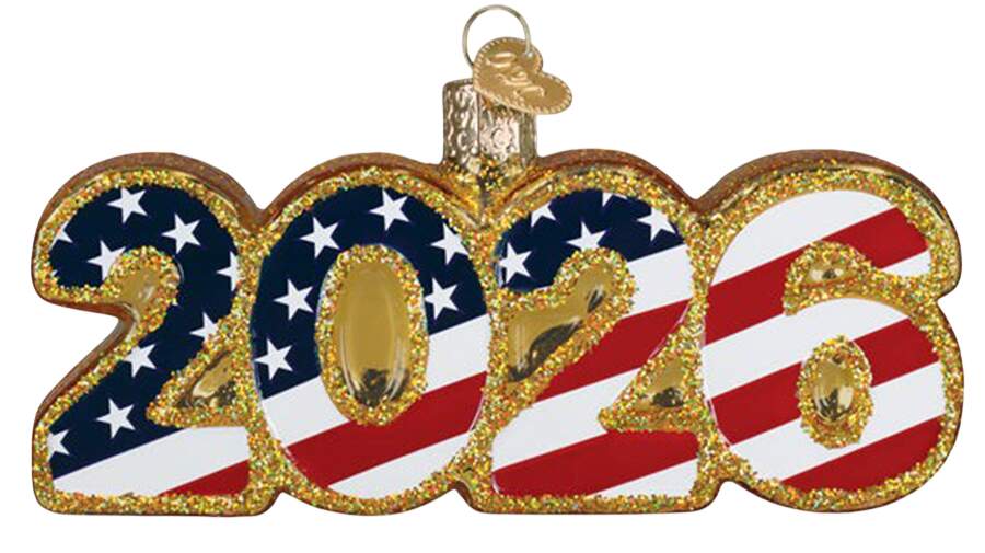 Patriotic USA 2026 - Nb866, No Box by Old World Christmas (Newer)-1