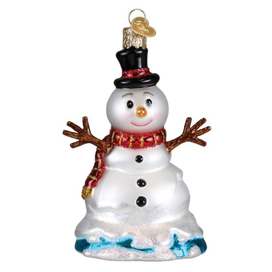 Snowmen Mr. Melting Snowman - No Box by Old World Christmas (Newer)-1