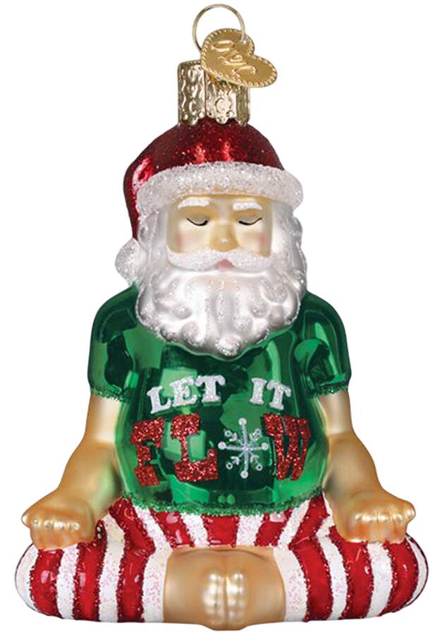 Santa and Mrs Claus Zen-Ta Claus - No Box by Old World Christmas (Newer)-1
