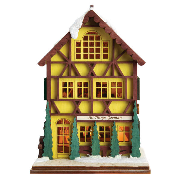 Ginger Cottages All Things German - With Box 53 by Old World Christmas (Newer)-1