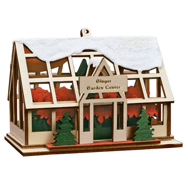 Ginger Cottages Ginger Garden Center - Boxed by Old World Christmas (Newer)-1