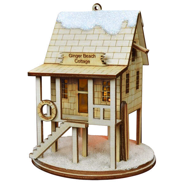 Ginger Cottages Ginger Beach Cottage - Boxed by Old World Christmas (Newer)-1