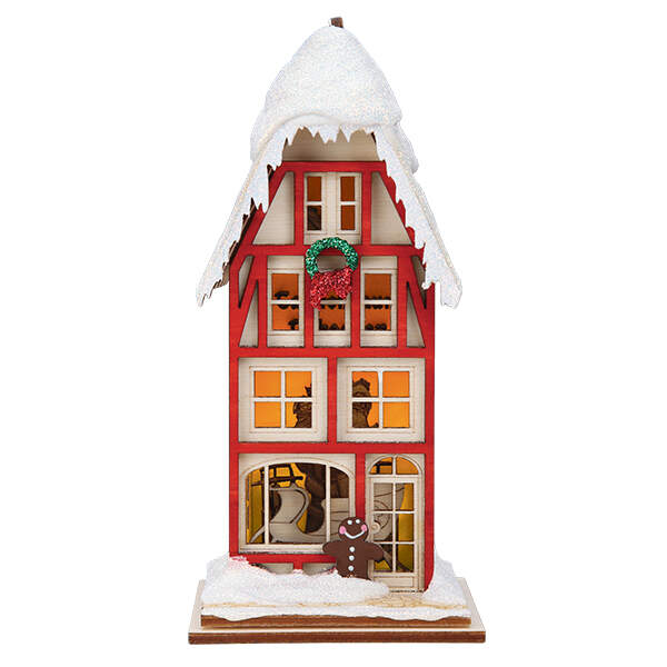 Ginger Cottages Tannenbaum Toboggan - Boxed by Old World Christmas (Newer)-1