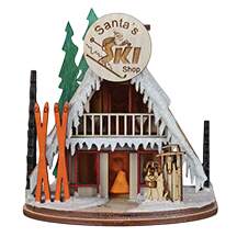 Ginger Cottages Alpine Ski Shop - Boxed by Old World Christmas (Newer)-1