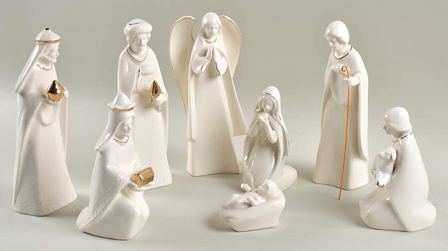 Holiday Splendor #3 8 Piece Boxed Nativity Set - With Box by Mikasa-1