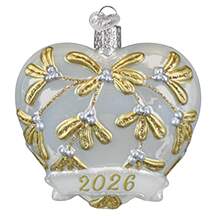 Hearts 2026 Heart - No Box by Old World Christmas (Newer)-1