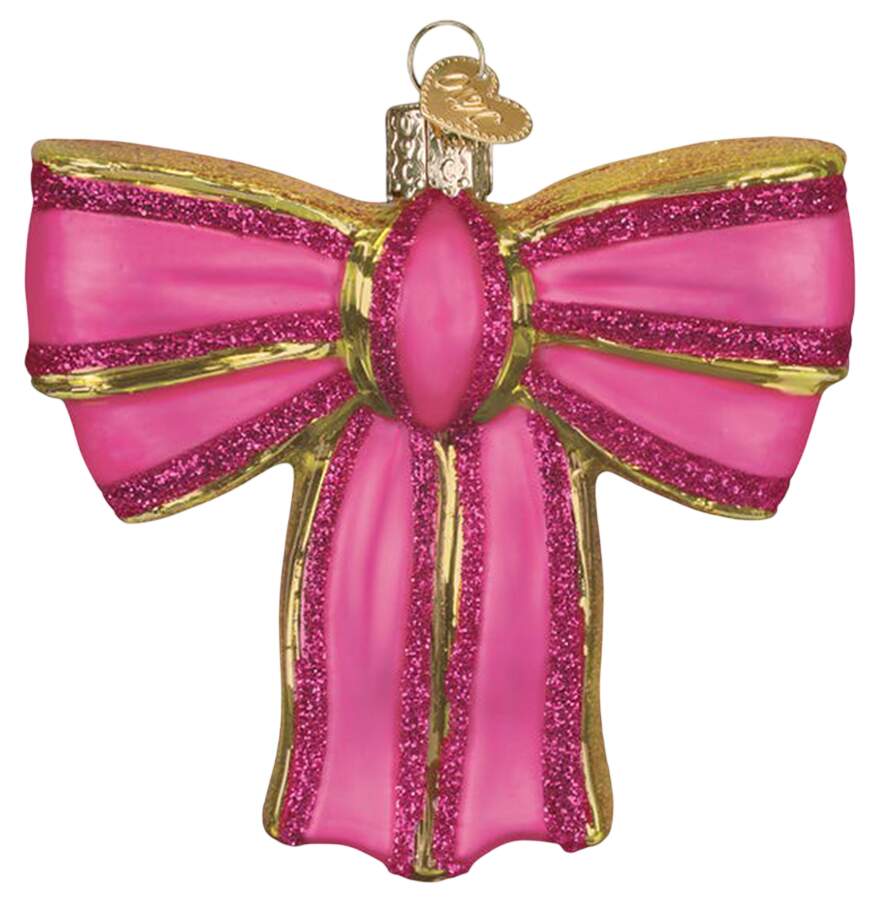 Clothing & Footwear - Fashion Vibrant Bow  - Nb682 No Box by Old World Christmas (Newer)-1
