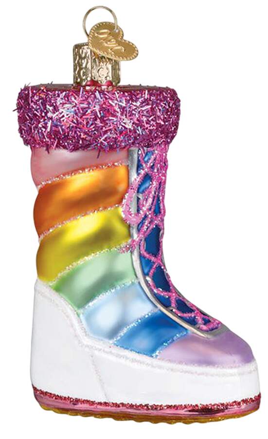 Clothing & Footwear - Fashion Snow Boot - Nb681 No Box by Old World Christmas (Newer)-1