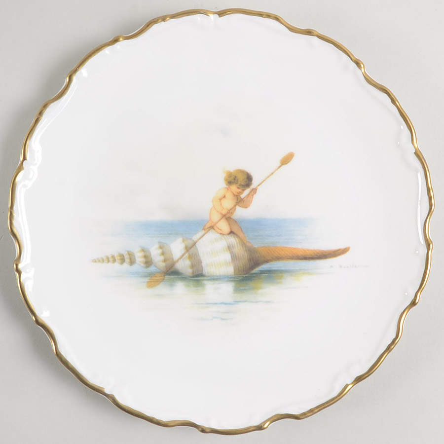 Cupid and Shells The Canoeist - No Box by Minton-1