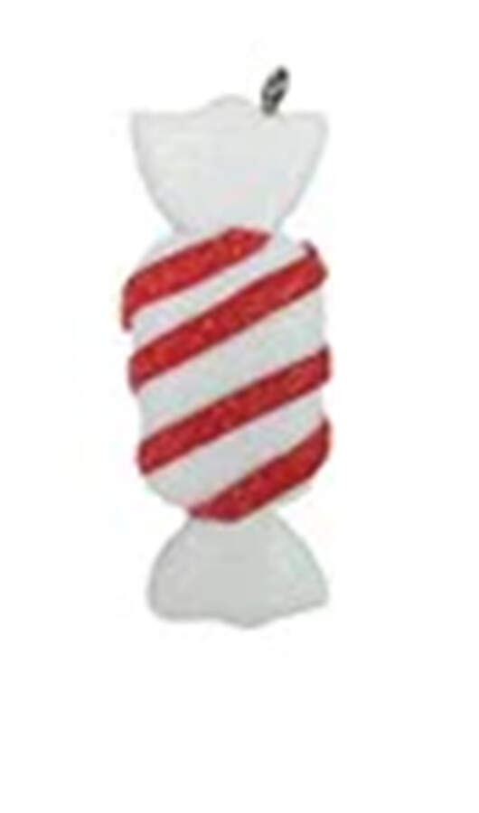 Rudolph Advent Calender Red & White Candy - No Box by Old World Christmas (Newer)-1