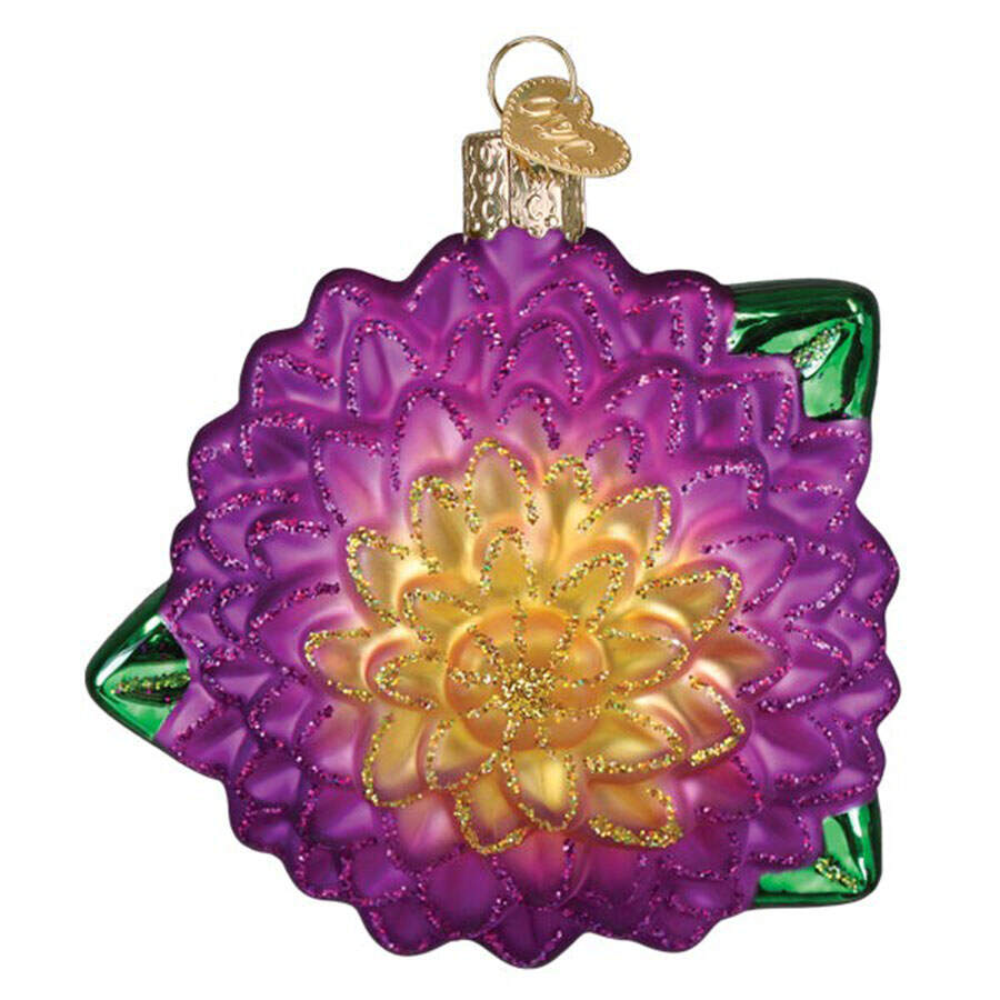 Flowers & Plants Dahlia  - No Box by Old World Christmas (Newer)-1