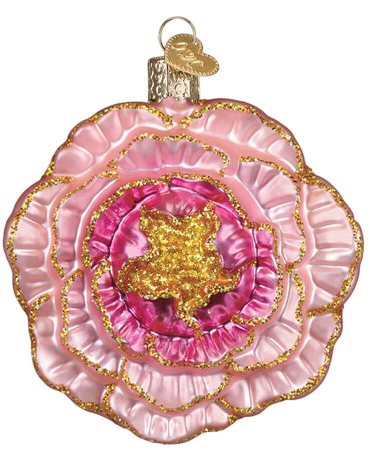 Flowers & Plants Peony - No Box by Old World Christmas (Newer)-1